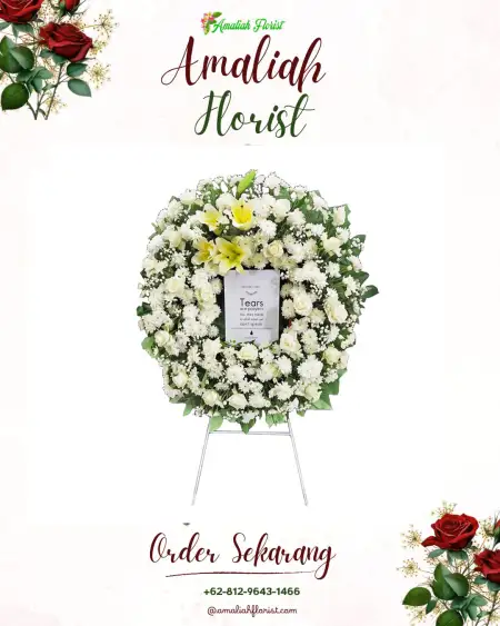 Krans Bunga Duka Krawang Sari
